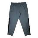 Under Armour Windbreaker Track Pants Men Gray Woven Ankle Zip Loose  Size XL