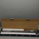 IRONWALLS Panic Bars for Exit Doors 32 Inch, Silver Commercial Push Bar Panic Exit Device Stainless Steel with Exterior Door Lever Handle, Emergency Exit Panic Door Hardware for 32-47 Doors