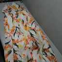 Remelon Womens Sexy Spaghetti Strap Deep V Neck Floral Boho Criss Cross Backless Chiffon Beach Party Long Maxi Dress, Medium