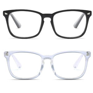 Unisex Stylish Square Non-Prescription Eyeglasses Clear Lens Glasses