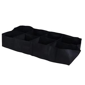 Rcniso Large 8 Grid Plant Grow Bag for Variety of Vegetables Reusable Storage Solution for Patio Gardeners Felt Material