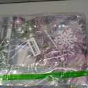 58PCS Pastel Christmas Ornaments Set, Assorted Colorful Candy Doughnut Christmas Balls Ornaments, Shatterproof Macaron Xmas Baubles Hanging Decorations for Christmas Tree/Party/Holiday