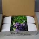 Der Rose 4 Pack Small Fake Flowers Plants Spring Decorations for Centerpiece Table Decorations Desk Home Bathroom Office Decor (Colorful)