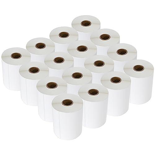 L LIKED 4000 Count 2.5 wide Direct Blank Thermal Shipping Labels with 250 Labels/Roll - Compatible with Zebra 2844 ZP-450 ZP-500 ZP-505 (16 Rolls)