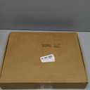 Glenmal 100 Set Christmas Bakery Cookie Boxes Cupcake Containers with Christmas Tree Window Xmas Day Cupcake Candy Goody Treat Gift Boxes with Cotton Rope Label for Xmas Party Favors Supplies