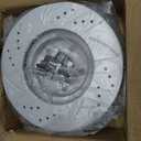 Front Brake Rotors and Ceramic Brake Pads Compatible with Corolla/Matrix/Vibe 2003-2008, OEM#31270 D923 Disc Brake Kit