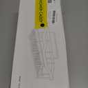 EUDELE Adhesive Shower Caddy, 5 Pack Rustproof Stainless Steel Bath Organizers With Large Capacity, No Drilling Shelves for Bathroom Storage & Home Decor (XL Size, Black)