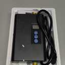 3KW Electric Tankless Water Heater, 110V High Efficiency, On-Demand Hot Water, Eco & Quiet, with Smart Digital Display (110V Black)