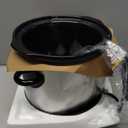 Crockpot Manual 3-Quart Slow Cooker Silver 3 Qt