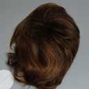 TISHINING Short Mixed Brown Curly Wigs for Women Layered Red Brown Pixie Cut Wig with Bangs Heat Synthetic Short Hair Wigs for White Women Natural Looking Daily Party Wig