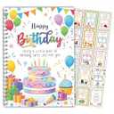 Birthday Gift Card Book 2026, Happy Birth day Gift Card Booklet Holder Organizer, Money Holder Book, Best Friend Birthday Gifts for Women Men Mom Dad Coworker Teen Adult