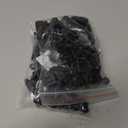 2 x Plastic Hooks for Gazebo Curtains, Black, 36 Pcs | 36 black plastic hooks, for gazebo curtains, mosquito netting, outdoor canopy panels, replacement hanging accessories