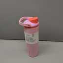 Owala FreeSip Sway Insulated Stainless Steel Water Bottle with Two-Way Spout, Built-In Straw and Bucket Handle, Made for Travel, School, and Sports, 40oz, BPA Free, Leak Proof, Pink Angel Food Cake