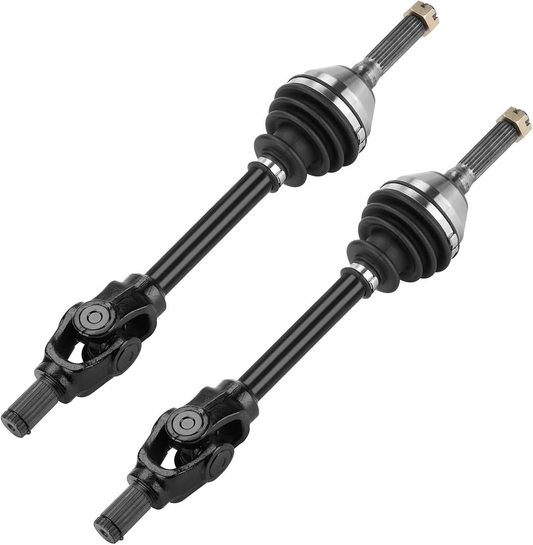 Youxmoto CV Axle Front Left Right Fit for Polaris Sportsman 400 500 600 700 4X4-2003 2004, for Magnum 330 4x4/ ATP 330 500, for 1380199, 1380218, 4340 Chromoly Steel Drive Half Shaft