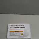 Homemory 24Pcs Flickering Flameless Candle Battery Operated, 200+Hours Fake Electric LED Tea Lights for Votive, Centerpiece Table Decorations, Wedding, Aniversary, Halloween, Christmas (Warm White Glow  White Body)