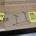 Kingant Standing Desk Height Adjustable Small Electric Stand Up Desks [35 x 20 Inch] - Ergonomic Sit Stand Desk Rising Desks for Home Office Computer Desk Stand Desk Workstation with Cable Management