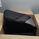 OutdoorMaster Ski Bag with Hard Shell On Both Ends, Ski Bags for Air Travel, Ski Case with Pockets and Removable Shoulder Straps - Up to 185cm Ski Boards