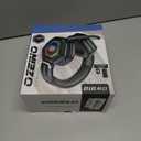 Ozeino Wireless Gaming Headset with Flip Microphone, RGB Lighting Gaming Headphones for PS5, PS4, PC - 2.4GHz USB & Type C Transmitter