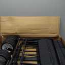 BEAU JARDIN Folding Beach Wagon Cart 350 Pound Capacity Collapsible Foldable Wagon with Big Wheels for Sand Camping Grocery Canvas Garden Sports Heavy Duty Shopping All Terrain Utility Blue