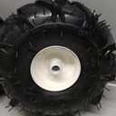 11x4.00-4" Tiller Tire and Wheel, 3/4" Axle Size, 3-1/8" Centered Hub, Compatible with Craftsman & Troy-Bilt Tiller Replacement