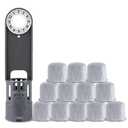 Anbige Replacement Parts Water Filter Holder with 12-pack Charcoal Water Filters,Compatible with Ninja coffee Makers(New)