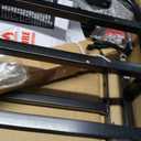 MaxxHaul 70107 53" x 19-1/2" Hitch Cargo Carrier - Trailer Mount Steel With High Side Rails For RV's, Trucks, SUV's, Vans, Cars 2" Receiver 500-lb Load Capacity , Black