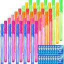 JOYIN 14.6" Big Bubble Wand Set(18 Pack 9 Colour) with Concentrated Solution Refills, Giant Bubble Wands Toy for Kids Birthday Summer Toy Party Favors, Outdoor Activity Bathroom Bath Toys