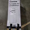 EUHOMY 8,000 BTU Portable Air Conditioners, 4-in-1 Portable AC Unit Up to 350 Sq.Ft, 4 Modes Quiet Air Conditioner with Remote Control, Cool, Fan, Dehumidifier, 24H Timer, Bedroom, Office, Apartments (White)