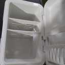 Mini Fridge for Bedroom, 6L Skincare Fridge with LED Mirror for Dorm & Office, Portable Cooler & Warmer Small Compact Refrigerator for Skincare, Makeup and Cosmetics