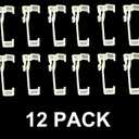 JSP Brand Pick a Pack of 3 Inch Valance Clips for Window Blinds Wholesale Pricing (12)