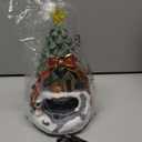 Animated Collection Figurines Musical Christmas Tree Spinning Train Deer Snowman with Rotating Train, Lighted Christmas Collection Figurines for Home Tabletop Decorations Ornaments Gifts