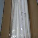 Perfectware Cotton Candy Paper Cones, White, 300 Count