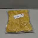 decorUhome Chenille Mineral Yellow Spring Throw Pillow Covers 12x20 Inch Set of 2, Decorative Soft Couch Pillow Covers Solid Dyed Accent Farmhouse Neutral Rectangle Pillow Cases for Sofa