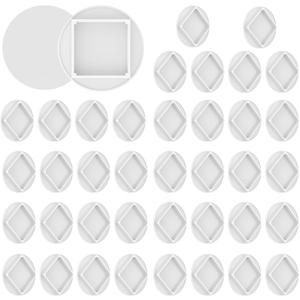Caps Compatible with Gardyn yPod Hydroponic System, Plastic Cover for yPod Reusable Hydroponic Pod Cap Indoor Gardening Accessories for Grow Cube Vertical Garden(40 pcs)