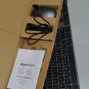 Amazon Basics Ultra Premium Wireless Keyboard and Mouse Combo, Rechargeable, Full-Size with Number Pad, Sleek Design, Plug and Play, Quiet Typing, 2.4GHz USB Receiver, Black (QWERTY)