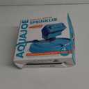 Aqua Joe AJ-OSPR20 Mini Oscillating Sprinkler on Sled Base, Up to 4,250 Square-Foot Coverage Blue