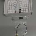 YIVU Corne LP Low Profile Split Ergonomic Keyboard, 40% Ortholinear Hot-Swappable Mechanical Keyboard with RGB Backlight, Vial Programmable for Programmers and Typists