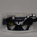 SCUBAPRO Synergy Twin Trufit Scuba Mask with Dual Lens and Comfort Strap for Diving, Black/Yellow/Silver, One Size