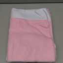 Christmas Chair Covers Set of 4 Santa Claus Hat Chair Back Covers Xmas Slipcover for Christmas Kitchen Dinning Room Decoration Table Decor(Pink)