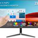 CUNPU 24 Inch Touchscreen Monitor, 10 Point Touch, FHD 1080P 75Hz IPS Screen, 100% SRGB, VESA Wall Mountable, Tilt Adjustment, VGA HDMI USB for PC, Laptop Business & Work Station, Warehouse