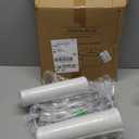 Lamp Shades Set of 2–𝟏𝟏.𝟔” 𝐓𝐨𝐩 𝐱 𝟏𝟐.𝟔” 𝐁𝐨𝐭𝐭𝐨𝐦 𝐱 𝟗.𝟖” 𝐇𝐢𝐠𝐡 Drum Lamp shades–Fits Harp-Style Bedside & Floor–Easy Assembly(Ships Rolled Flat) (White - Pack of 2, Medium)