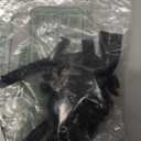 Eviarli Satin Bow Claw Clip Black Hair Bows Long Black Bow Hair Clamps Bowknot Strong Hold Jaw Clip Large Non Slip Hair Clip Fashion Hair Accessories Jewelry for Women and Girls