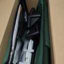 Heated Cat House for Outside, Insulated Weatherproof Heated Outdoor Cat House with Waterproof Eaves & Escape Door, Elevated Outdoor Cat Shelter for Feral Stray Cat (Green, 16.5"x12.6"x16.9")