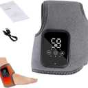 1PCS Foot  Massager for Neuropathy, Portable Triple Method Ankle Wrap with 3 Vibration Modes, Massager for Heel, Arch & Ankle Relief