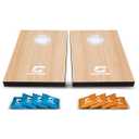 CIPTON LED Wooden Cornhole Set