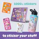 Craft-tastic – Sticker Party – Trendy VSCO Stickers – Decorate Journals, Water Bottles, Phones, and More – Stickers are Removable & Won't Leave Sticky Residue Behind – for Ages 6+