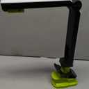 YEX-BUR 30W 2400LM LED Work Light for Ryobi 18V Battery, Clip on Light Folding Light Outdoor Floodlight with USB Charging Port, Hooks Large Torch for Car Repairing,Emergency