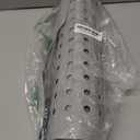 Bath Tub and Shower Mats, Non Slip 40 x 16 Inch Extra Large Bathtub Mat, Machine Washable Bathmat with Drain Holes, Suction Cups for Bathroom Floor, Gray