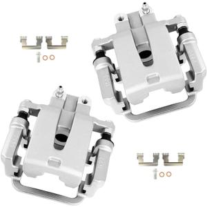 cciyu Rear Left & Right Disc Brake Calipers w/Bracket 18B4992 18B4993 2005-2021 For Chrysler For 300,2011-2021 For Dodge For Challenger,2006-2021 For Dodge For Charger,2005-2008 For Dodge For Magnum