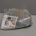 PURRUGS Dirt Trapping Door Mat 24" x 35.5", Non-Slip/Skid Machine Washable Entryway Rug, Dog Doormat, Super Absorbent Welcome Mat for Muddy Wet Shoes and Paws, Beige